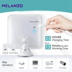 آینه بزرگ نما 20 برابر زوم با نور LED | مناسب آرایش و اصلاح دقیق - Image 4