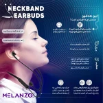 هدفون بلوتوثی گردنی LENOVO مدل HE05X | سبک و مقاوم - Image 5