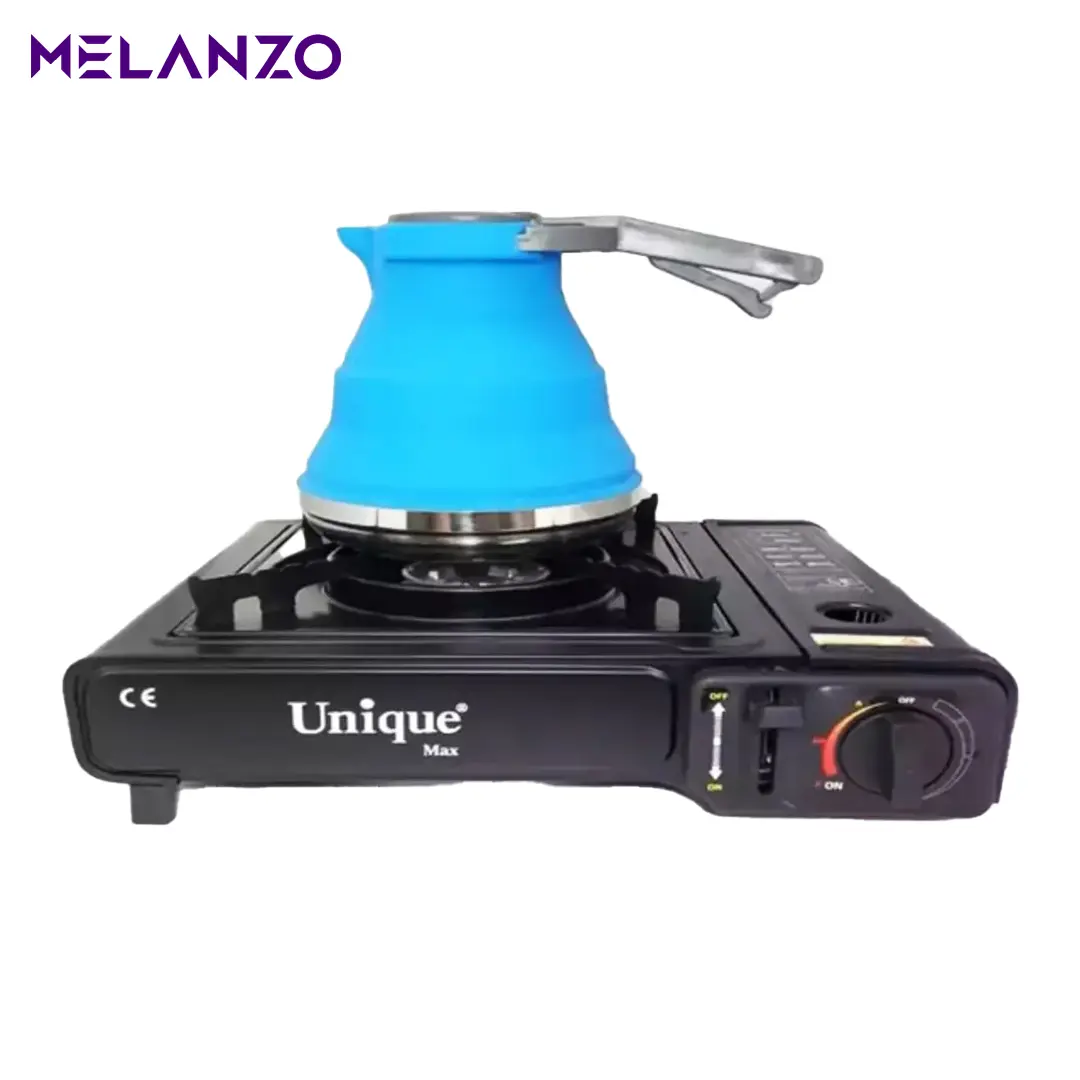 unique max portable gas um-210(4) اجاق گاز مسافرتی یونیک مدل um-210 | سبک با شعله قدرتمند مناسب کمپ،سفر و پیک نیک - Image 1