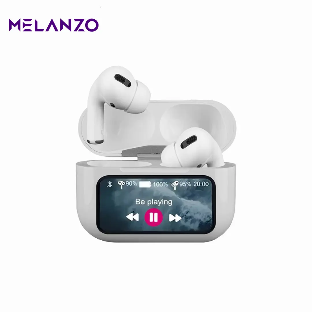 HEADPHONE A9 PRO ایرپاد (هندزفری) مدل A9 PRO با نمایشگر لمسی و حذف نویز دوگانه - Image 1