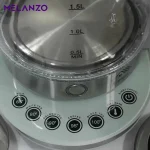 چای‌ساز لمسی دوقلو یونیک UM-255 کتری قوری حرفه‌ای - Image 2
