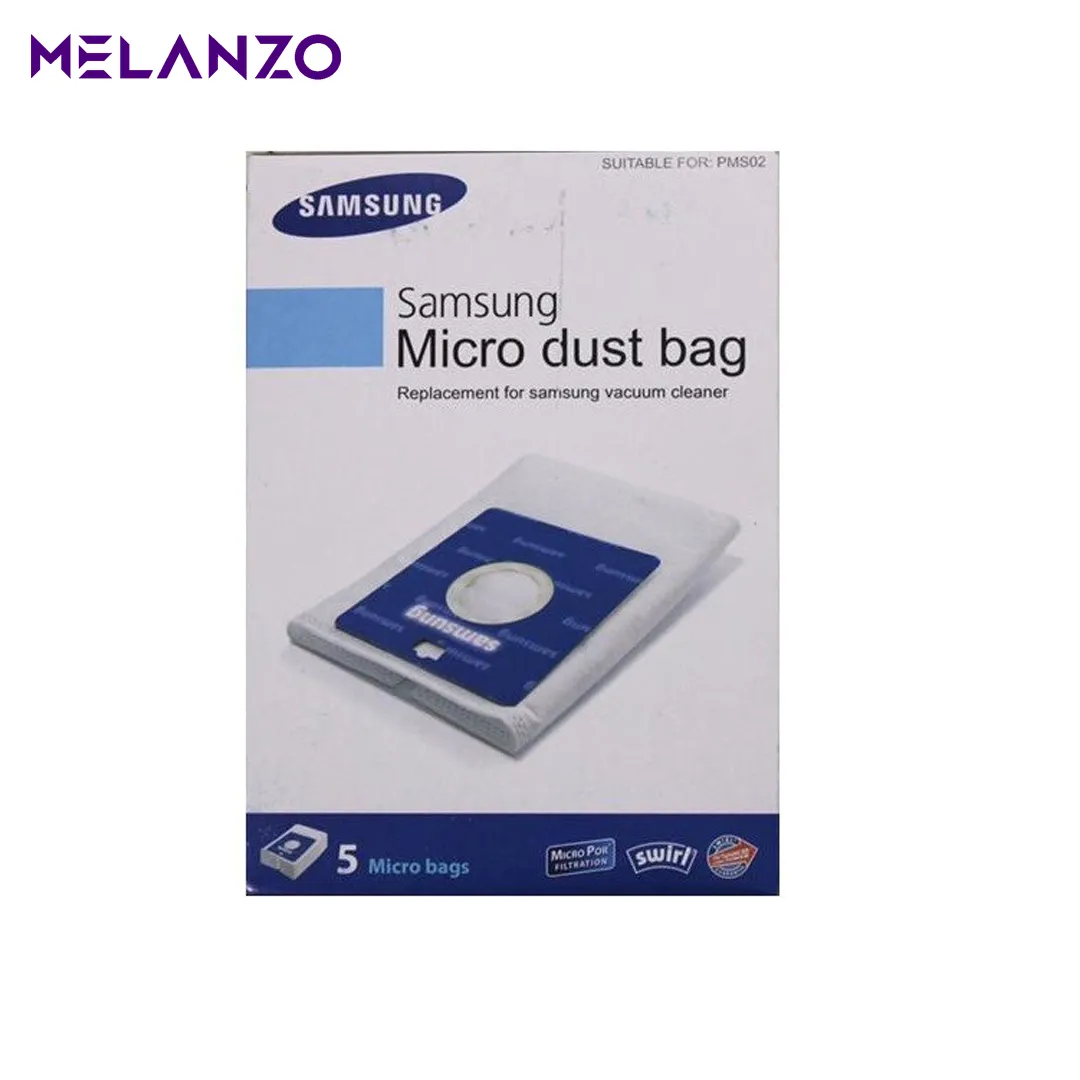 samsung vaccum cleaner bag کیسه جاروبرقی سامسونگ مدل 101007 بسته 5 عددی | سازگاری کامل - Image 1