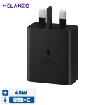شارژر دیواری 45 وات سامسونگ مدل PD-T4510 | شارژ سریع و سازگاری گسترده (3پین) - Image 2