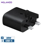 شارژر دیواری 25 وات سامسونگ مدل PD-TA800 | ساخت ویتنام، شارژ سریع و کارایی پایدار (3پین)