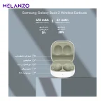 هدفون بی‌سیم سامسونگ مدل Galaxy Buds 2 | صدای باکیفیت و اتصال پایدار (فول های کپی) - Image 9