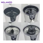 آب مرکبات‌گیر 500 وات سیلورکرست مدل SC-5040 | آبگیری سریع و آسان با قدرت بالا - Image 3