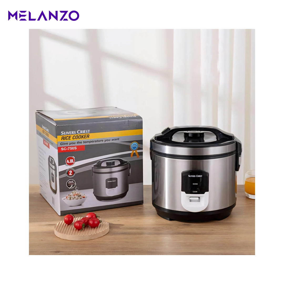 1 پلوپز سیلور کرست 4 لیتری مدل M-SC-750S | پخت یکنواخت و عملکرد چندکاره - Image 1